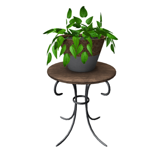 22769 - Rustic Plantstand