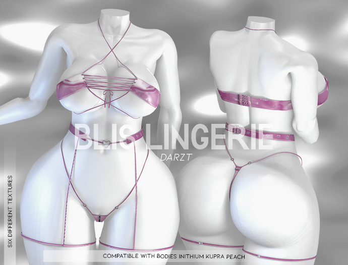 l DARZT l BLIS LINGERIE I ROSE I INITHIUM & PEACH