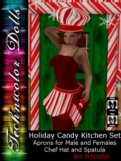 TDolls - Holiday Candy Kitchen Set