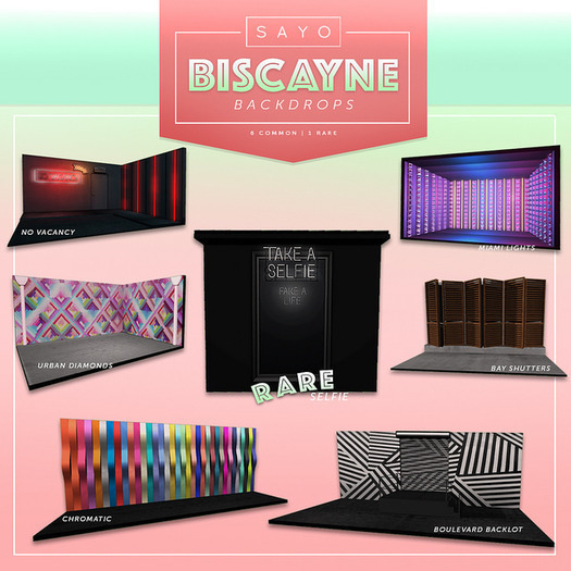 SAYO - Biscayne Backdrops - Miami Lights - COMMON