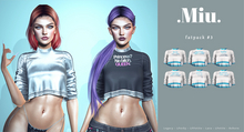 Miu - Lila tshirts PACK #3