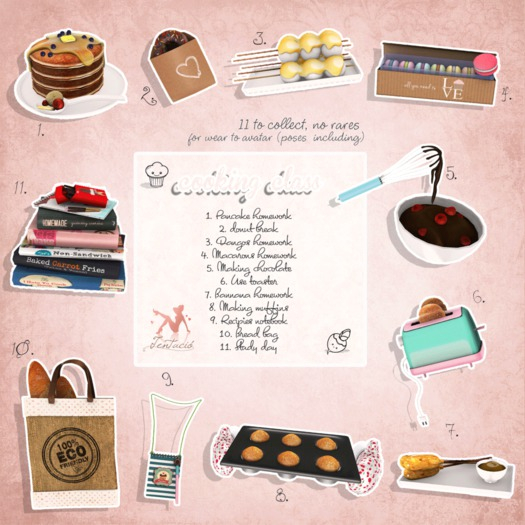*Tentacio* Cooking class. Dango homework