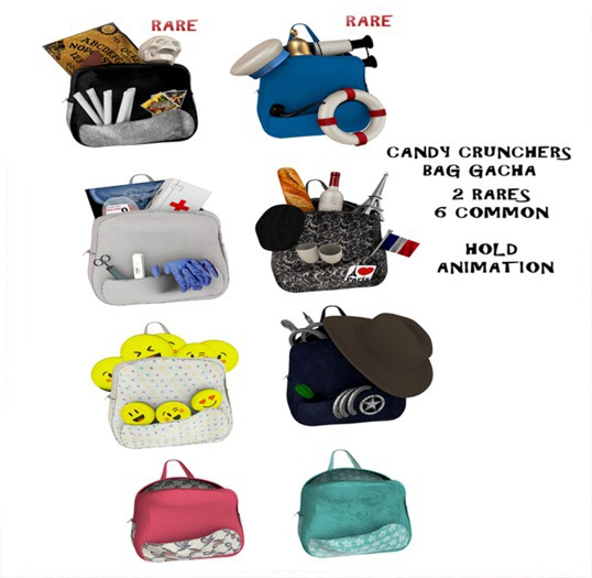 Candy Crunchers - Bag - Empty Blue