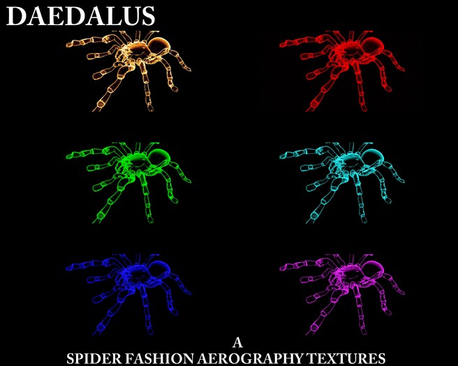 spider aerography a textures