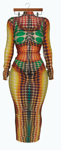 DEMO Hollyhood Dotty Dress