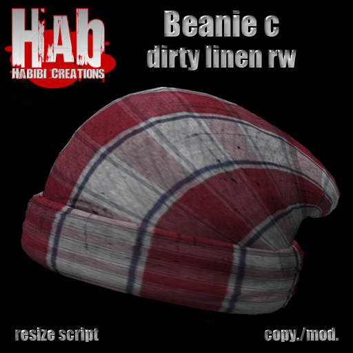 Beanie c dirty linen rw