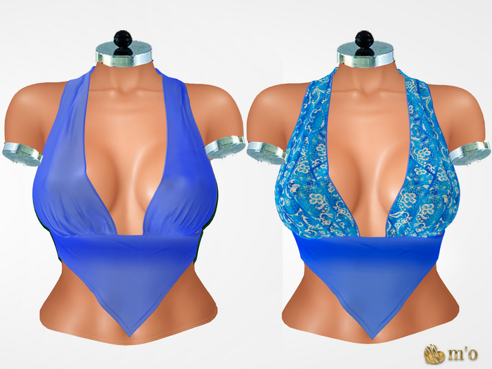 [m'o] Camela Top Sky (Add)