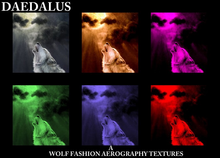 wolf aerography a textures
