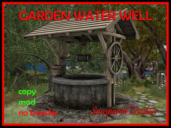 Garden Water Well (Boxed MP)