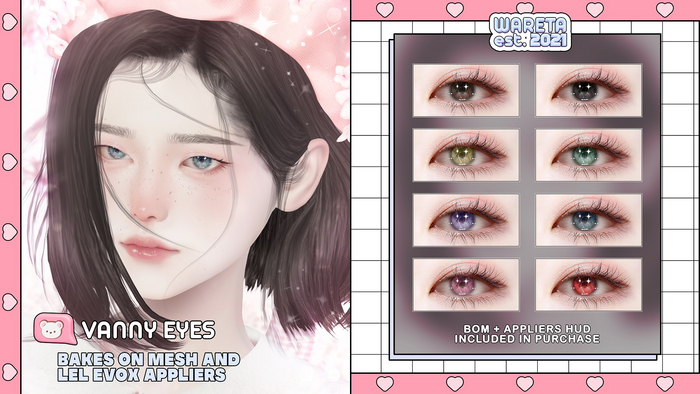 .WARETA. Vanny Eyes - Purple (Add!)