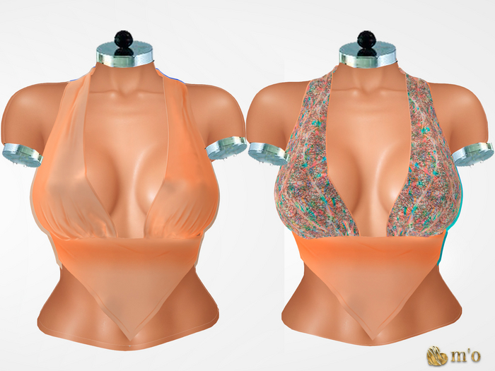 [m'o] Camela Top Salmon (Add)