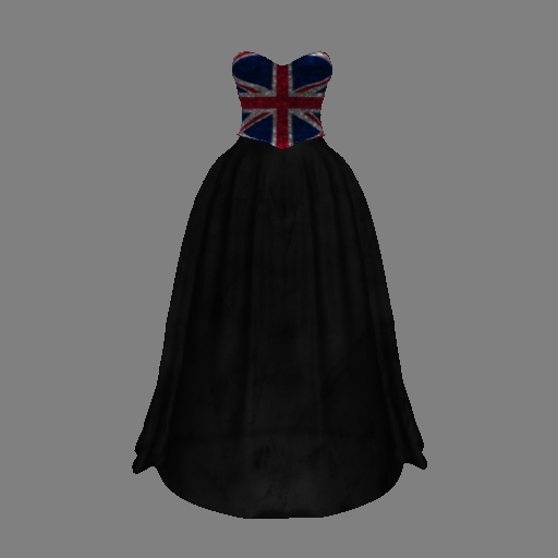 Union Jack Maitreya Evening Dress