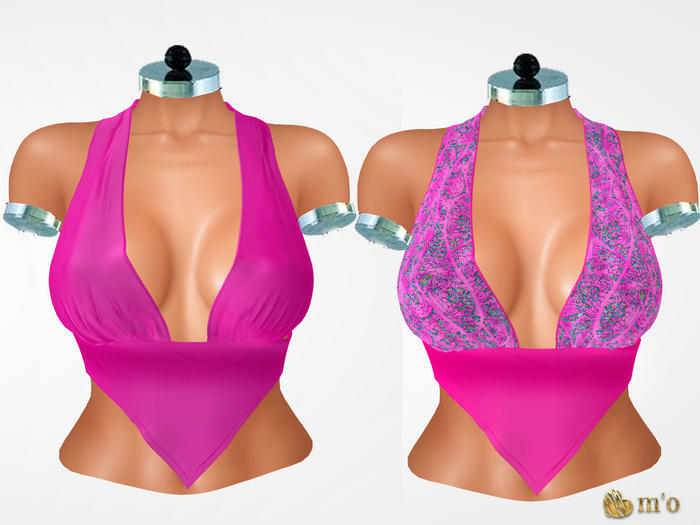 [m'o] Camela Top Pink (Add)