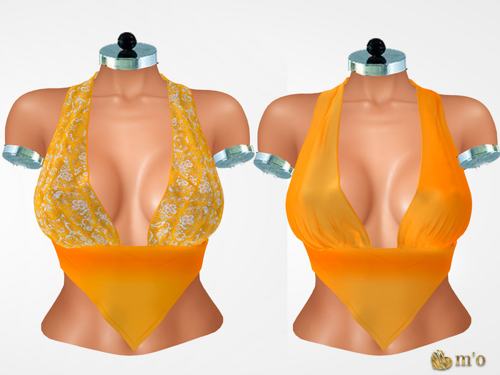 [m'o] Camela Top Peach (Add)