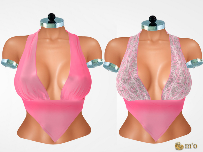 [m'o] Camela Top Palid Pink (Add)