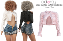 adorsy - Emery Top Soft Pink - Maitreya/Legacy-Nerido/Lara Petite/Reborn-Juicy-Rolls