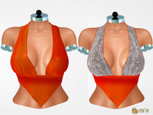 [m'o] Camela Top Orange (Add)