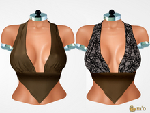 [m'o] Camela Top Brown (Add)