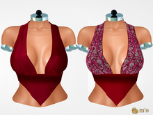 [m'o] Camela Top Bordeaux (Add)