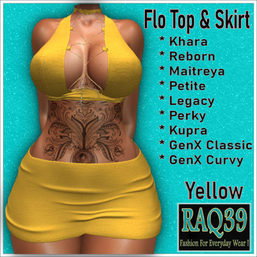 [R39] Flo T&S-Yellow
