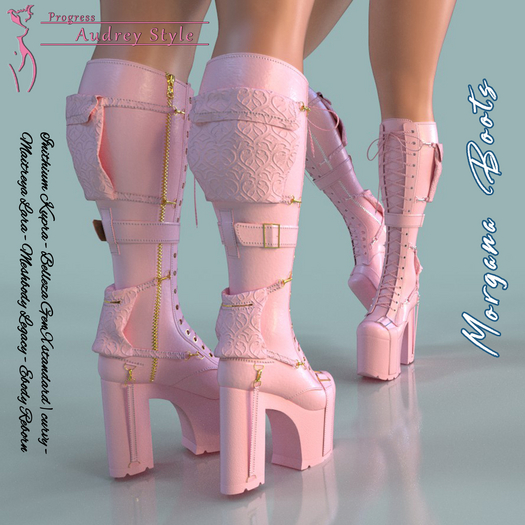 .:: AS ::. Morgana Boots - Pink