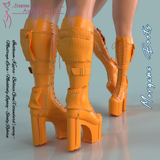 .:: AS ::. Morgana Boots - Orange