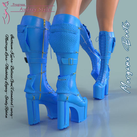 .:: AS ::. Morgana Boots - Blue