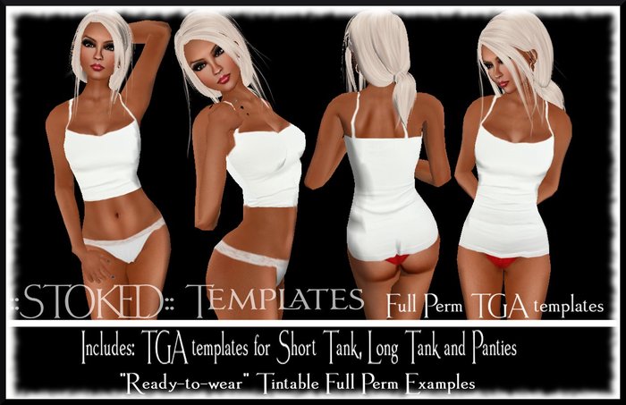 ::STOKED:: "The Basics" FULL PERM Templates