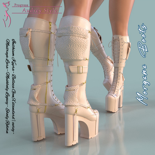 .:: AS ::. Morgana Boots - Beige