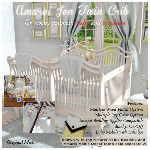 Amarei Jon Crib (Twin)