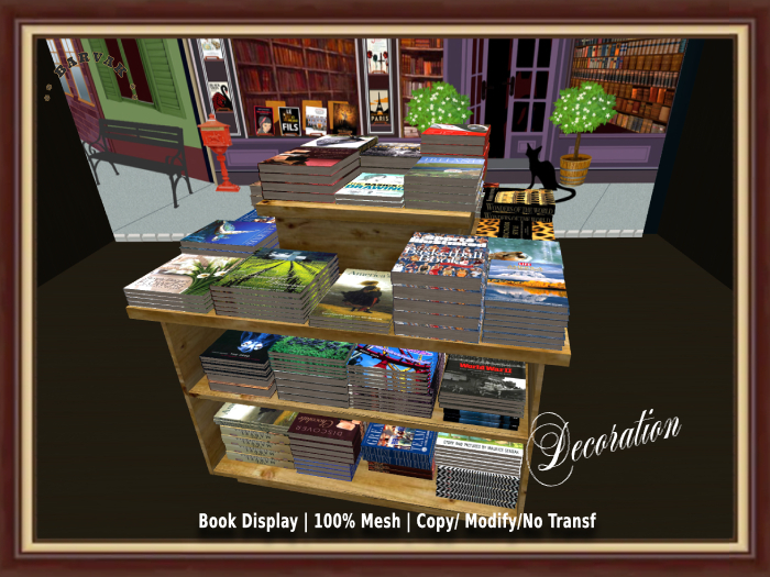 BARVAK - Book Display - Decoration - Shelf