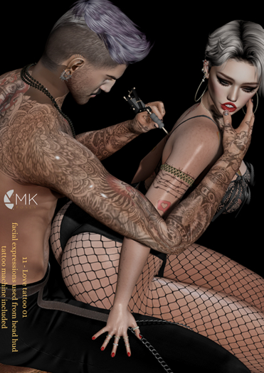 13 - MK POSES - Love Tattoo 02