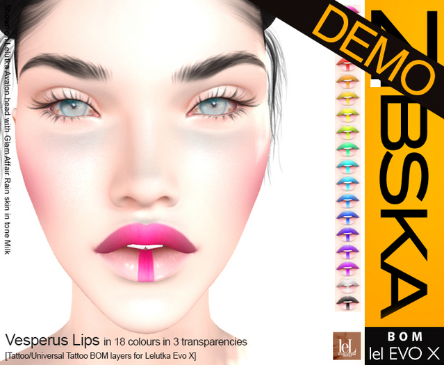 Zibska Evo X ~ Vesperus Lips Demo