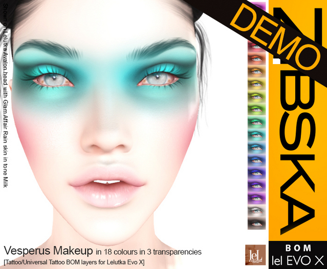 Zibska Evo X ~ Vesperus Makeup Demo