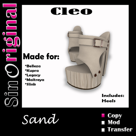Cleo [ADD to UNPACK] - SAND