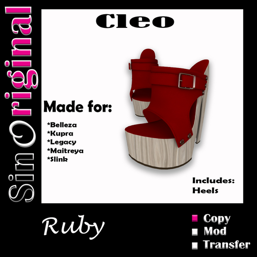 Cleo [ADD to UNPACK] - RUBY