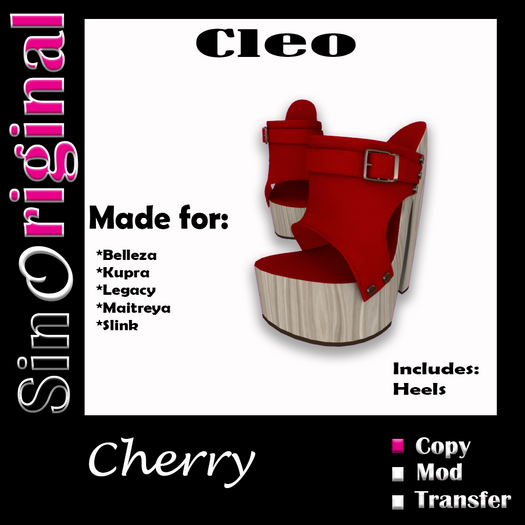 Cleo [ADD to UNPACK] - CHERRY