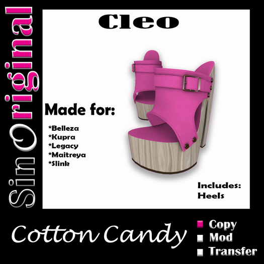 Cleo [ADD to UNPACK] - COTTON CANDY