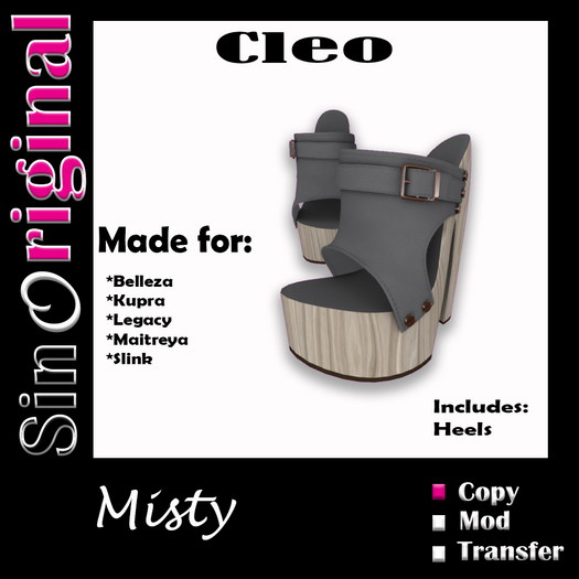 Cleo [ADD to UNPACK] - MISTY