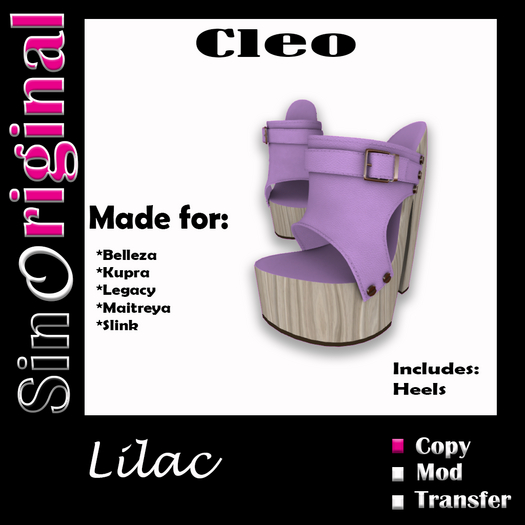 Cleo [ADD to UNPACK] - LILAC
