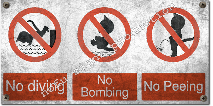 Nofu's Signs: Dinkie Pool