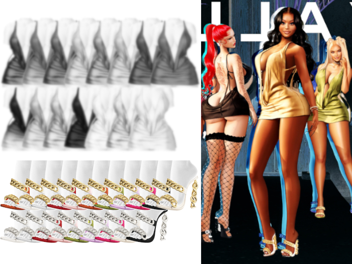 YALLA ~ Neima Heels [FATPACK]