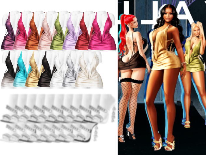 YALLA ~ Neima Dress [FATPACK]