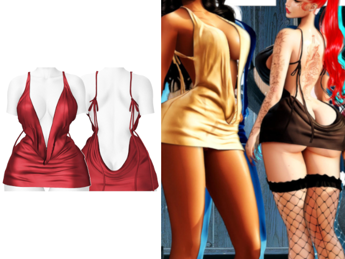 YALLA ~ Neima Dress [RED]