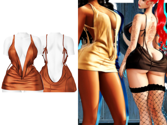 YALLA ~ Neima Dress [ORANGE]