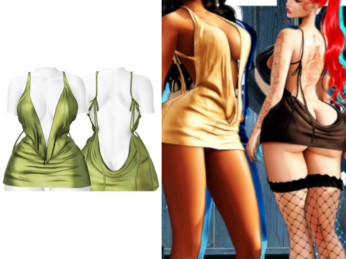 YALLA ~ Neima Dress [GREEN]