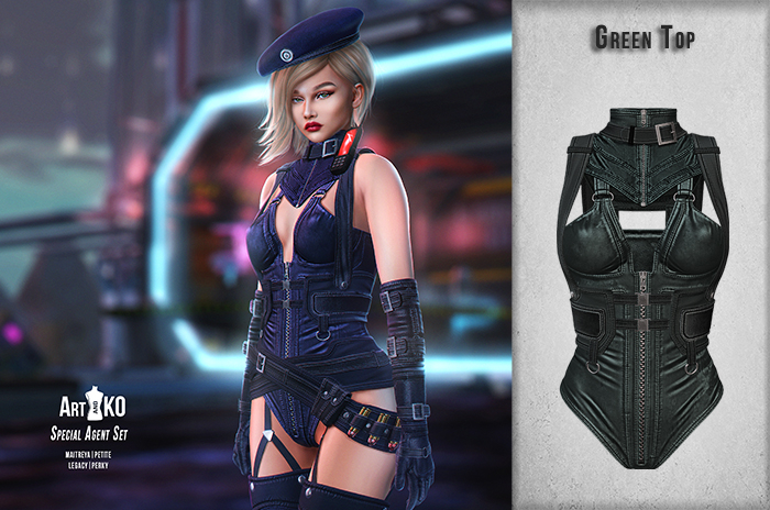 Art&Ko - Special Agent Set - GreenTop