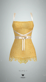 -Pixicat- Rita Dress (YellowLight)