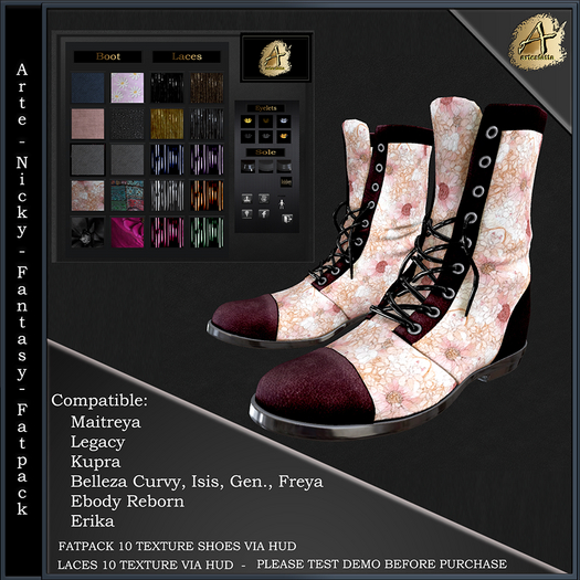 Arte - Nicky Fantasy Fatpack - Boot - DEMO