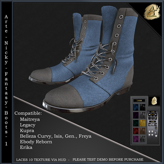 Arte - Nicky Fantasy 1 - Boot
